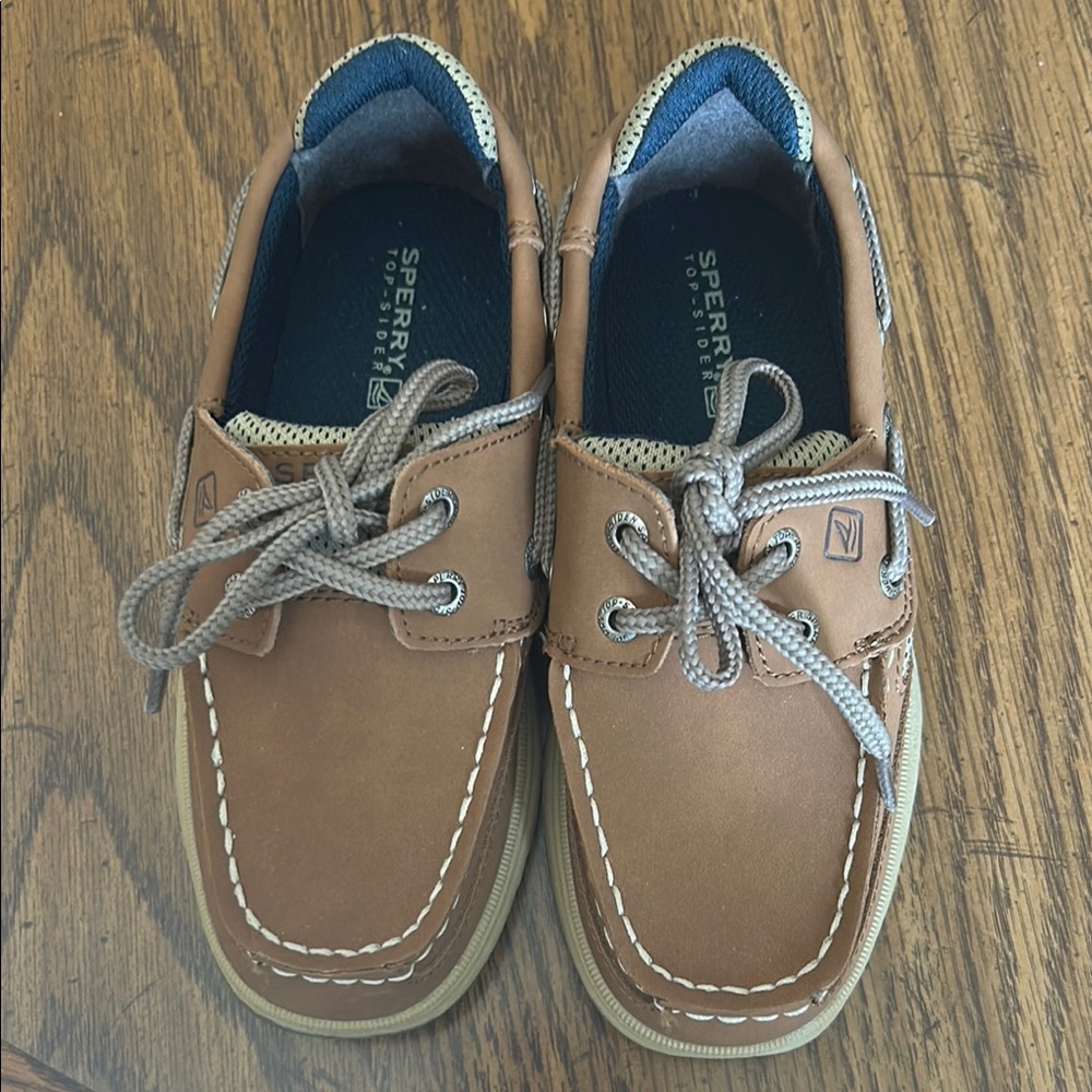 Sperry Kids Topsider Boat Shoes size 13M